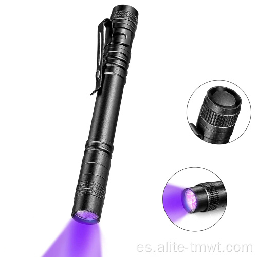 UV White Light Mini Pen Linterna